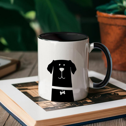 Dog Silhouette Mug